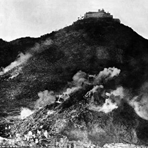The Battle of Monte Cassino, a series of four assaults by Allied Forces against the Axis