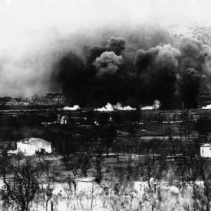 The Battle of Monte Cassino, a series of four assaults by Allied Forces against the Axis The Battle of Monte Cassino, a series of four assaults by Allied Forces against the Axis