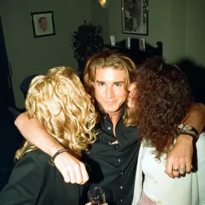 Baywatch actor Json Simmonds visits Nue Valbonne Nightclub, Reading. 16th April 1995 Baywatch actor Json Simmonds visits Nue Valbonne Nightclub, Reading. 16th April 1995