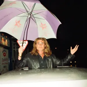 Baywatch actor Json Simmonds visits Nue Valbonne Nightclub, Reading. 16th April 1995 Baywatch actor Json Simmonds visits Nue Valbonne Nightclub, Reading. 16th April 1995