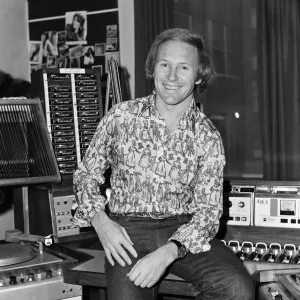 BBC Disc Jockey David Hamilton Print 15th January 1976