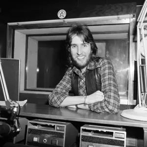 BBC Disc Jockey Johnnie Walker. 15th January 1976 BBC Disc Jockey Johnnie Walker. 15th January 1976