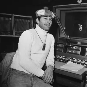 BBC Disc Jockey Rosko. 15th January 1976 BBC Disc Jockey Rosko. 15th January 1976