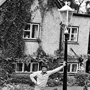 BBC DJ Tony Blackburn at his home in Cookham Dean, Berkshire