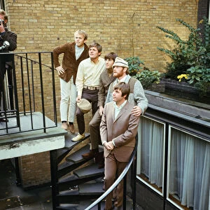The Beach Boys. Al Jardine, Bruce Johnston, Dennis Wilson, Mike Love and Carl Wilson