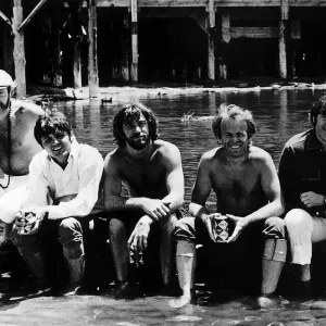 The Beach Boys American pop group circa 1975 Local Caption The Beach Boys American pop group circa 1975 Local Caption