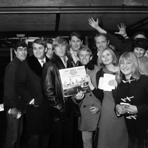 The Beach Boys Arrive in London Print - November 1st, 1964
