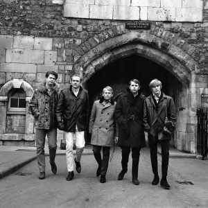 The Beach Boys visit the Tower of London. 7th November 1964 The Beach Boys visit the Tower of London. 7th November 1964