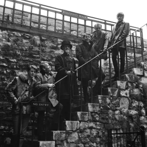 The Beach Boys visit the Tower of London. 7th November 1964
