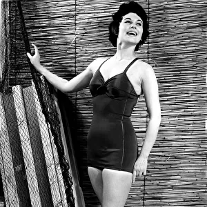 Beachwear swimsuit fashion 1955