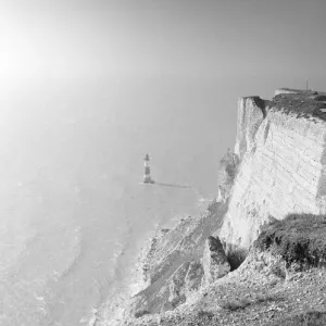 Beachy Head Print, East Sussex, 28th February 1986 Beachy Head Print, East Sussex, 28th February 1986
