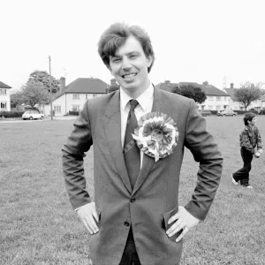 Beaconsfield By Election 1982 Labour Party Print