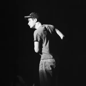 The Beastie Boys performing at Brixton Academy, London. Pictured, Adam Horovitz (Ad-Rock) The Beastie Boys performing at Brixton Academy, London. Pictured, Adam Horovitz (Ad-Rock)