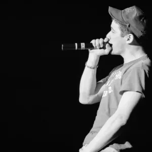 The Beastie Boys performing at Brixton Academy, London. Pictured, Adam Horovitz (Ad-Rock) The Beastie Boys performing at Brixton Academy, London. Pictured, Adam Horovitz (Ad-Rock)