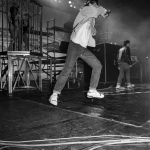 The Beastie Boys performing at Brixton Academy, London. 24th May 1987 The Beastie Boys performing at Brixton Academy, London. 24th May 1987