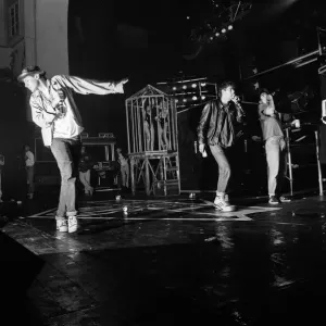 The Beastie Boys performing at Brixton Academy, London. 24th May 1987 The Beastie Boys performing at Brixton Academy, London. 24th May 1987