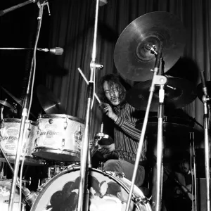 Beat drummer Ginger Baker in the fight for the worlds heavyweight drumming championship Beat drummer Ginger Baker in the fight for the worlds heavyweight drumming championship