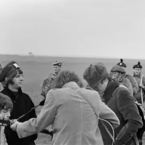 Beatle left out in the cold 3rd May 1965. Stranded on a desolate Knighton Beatle left out in the cold 3rd May 1965. Stranded on a desolate Knighton