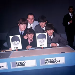 The Beatles appear on Juke Box Jury with David Jacobs 7th December 1963