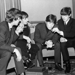 The Beatles backstage at The Regal in Cambridge 26th November 1963 The Beatles backstage at The Regal in Cambridge 26th November 1963