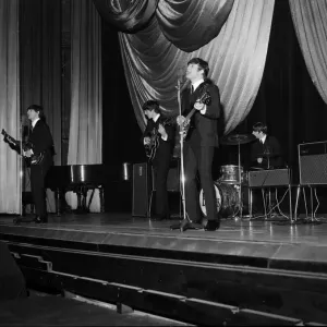 The Beatles backstage at The Regal in Cambridge 26th November 1963 The Beatles backstage at The Regal in Cambridge 26th November 1963