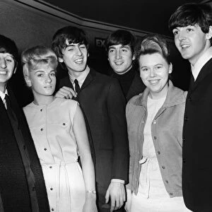 The Beatles backstage at The Regal in Cambridge 26th November 1963