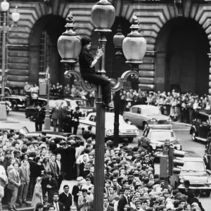 The Beatles at London Pavilion Theatre Print, 6th July 1964