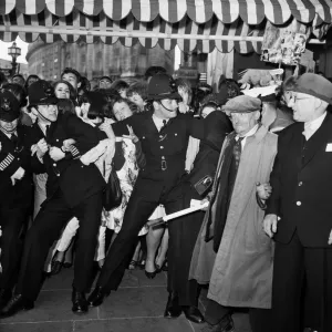 The Beatles A Hard Days Night royal film premiere at the London Pavillion Theatre in The Beatles A Hard Days Night royal film premiere at the London Pavillion Theatre in