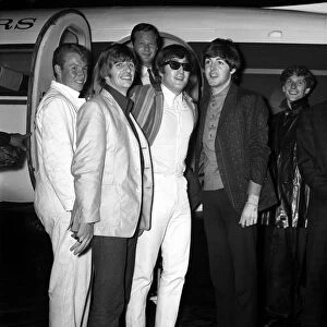 The Beatles July 1964 The Beatles arriving at Blackpool Airport