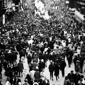 The Beatles in Liverpool, 10th July 1964. Liverpool film premiere of `A Hard Day The Beatles in Liverpool, 10th July 1964. Liverpool film premiere of `A Hard Day
