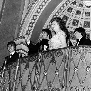 The Beatles in Liverpool, Friday 10th July 1964. Back home for evening premiere of