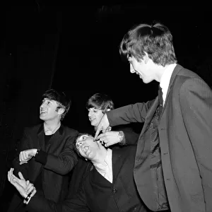 The Beatles Pop Group in Plymouth 13th November 1963. The Beatles - Paul McCartney