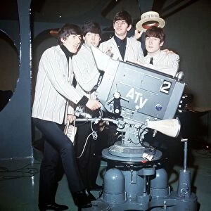 The Beatles Rehearse for ATV Show with Morcambe and Wise 2 December 1963
