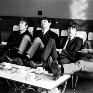 The Beatles Rehearse at Prince of Wales Theatre Print, 4th November 1963