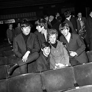 The Beatles at the Ritz Cinema in Belfast, Northern Ireland for one night only