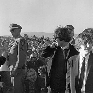 Beatles in San Francisco 18 August 1964 Left to right: John Lennon