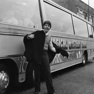 The Beatles set out on their celebrated tour of the West Country 11th September 1967 The Beatles set out on their celebrated tour of the West Country 11th September 1967