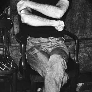 Former Beatles singer and bass guitarist Paul McCartney. September 1983