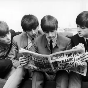 The Beatles on Memory Lane Print, Leeds Odeon 1963