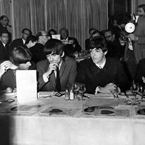 The Beatles at the Variety Club Awards, Dorchester Hotel, London, 19 March 1964