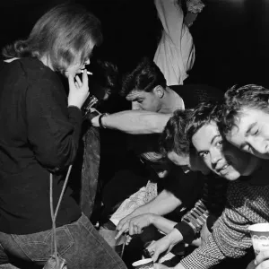 A Beatnik party at Hampstead. August 1960 A Beatnik party at Hampstead. August 1960