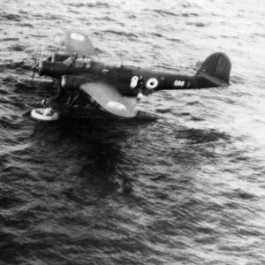 Beaufighter Captain Rescue Print, January 1945