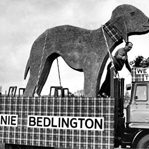 The Bedlington float entered in the Ashington Festival 1973. 12 / 05 / 73