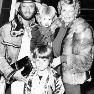 The Bee Gees Family Print 1982 The Bee Gees Family Print 1982