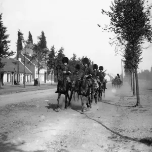Belgian Mounted Gendarmerie Print, 8th September 1914