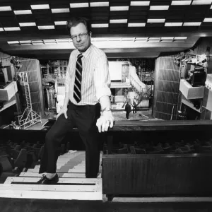 Belgrade Theatre Director Bob Hamlin Print, 28th March 1983