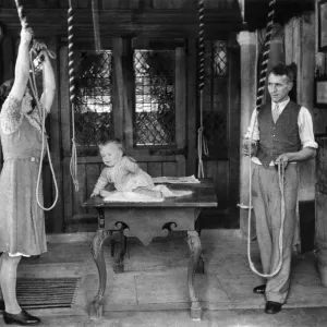 Bellringers baby at victory peal. Jimmy Booker, ten months Bellringers baby at victory peal. Jimmy Booker, ten months