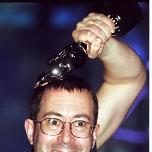 Ben Elton Comedian presented the Brit Awards at Earls Court in London