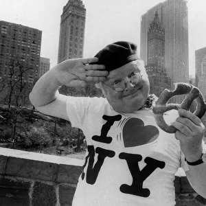 Benny Hill, British comedian and actor, best known for his television programme The Benny