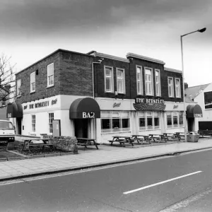 The Berkeley Tavern Print, Marine Avenue, Whitley Bay